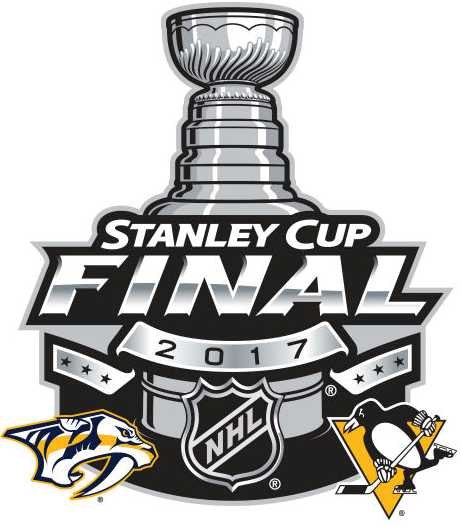 Stanley Cup Playoffs 2017 Finals Matchup Logo DIY iron on transfer (heat transfer)